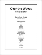 Over the Waves Concert Band sheet music cover